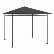Belvédère 3x3x2,7 m Anthracite 180 g/m² Modèle Atlas Work Pro - 313920