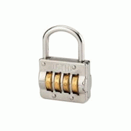 Cadenas à combinaison M54, 4 chiffres, intérieur, 43mm - THIRARD - gris 3150260054422 Cadenas à combinaison M54, 4 chiffres, intérieur, 43mm - THIRARD - gris 3150260054422