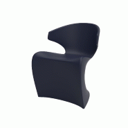 Chaise design in & out WING - bleu