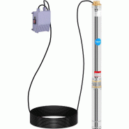 Hillvert - hillvert Pompe Submersible Pompe À Eau Immergée HT-ROBSON-SP1100-93 (Débit De 5 580 l/h, 1 100 W, Hauteur De Refoulement 93 m, - 4062859 Hillvert - hillvert Pompe Submersible Pompe À Eau Immergée HT-ROBSON-SP1100-93 (Débit De 5 580 l/h, 1 100 W, Hauteur De Refoulement 93 m, - 4062859