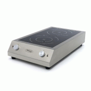 Maxima Plaque à induction 700 – 2 brûleurs – 7000W – 41 × 70 × 14.5 cm – 7000 W - AKS-09371550