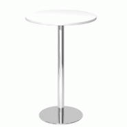 OFFICEMEETING / MANGE DEBOUT H111 X 80 CM PLATEAU ROND BLANC OFFICEMEETING / MANGE DEBOUT H111 X 80 CM PLATEAU ROND BLANC