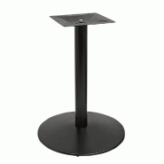 Piètement Spider Ht72 en acier noir pour table intérieure 90x90, Ø110cm maxi