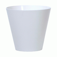 Prosperplast - Pot TUBUS 3,5 L - 20x20x18,7 cm, coloris Blanc - blanc plastique polypropylène ZA3976