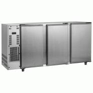 Réfrigérateur bar avec 3 portes battantes, 587 litres, -2°/+8°C - version inox 2065x565x890 mm - VIRTUS - 0615402872041 Réfrigérateur bar avec 3 portes battantes, 587 litres, -2°/+8°C - version inox 2065x565x890 mm - VIRTUS - 0615402872041