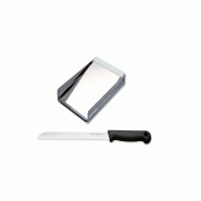 Schneider Coupeur - Set de découpe pour bretzels, appareil en acier inoxydable avec couteau inclus - argenté inox 154810_0
