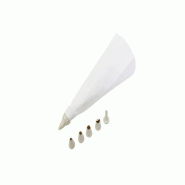Schneider - Poche à douille ménagère, 1 - 28 cm - blanc plastique 350144