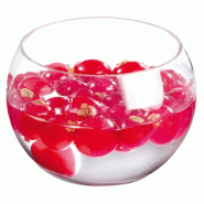 Sphère transparente PET 15cl 6,3x5cm - par 100