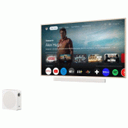 Tv qled pro 55a300pro nxtvision + barre de son
