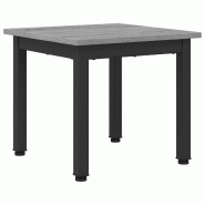 VidaXL Table basse Gris Sonoma 40 x 40 x 36 cm Bois d'ingénierie Modèle Helios Bistro - 892539
