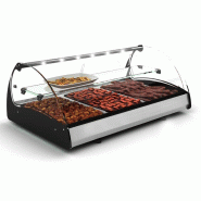 Vitrine chauffante SPLENDID - Bain marie - 3 bacs GN 1/1 - CS3 | Sayl barcelona