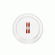 Zafferano Teca Gobelets Tumbler Winter Game Ski en verre borosilicate fait main avec décor 3D 35 cl, design artisanal inspiré des sports d'hiver - r