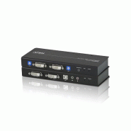 ATEN CE604 Prolongateur KVM Dual View DVI USB, audio, RS-232, 60 m_0