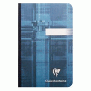 Clairefontaine Lot de 5 Carnet Metric 9x14, 192p./96 feuilles 90 g/m² brochure dos toilé, quadrillé 5x5 - 3329680959208