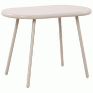 CLP Table basse d'extérieur Velva Gris clair - gris plastique 324308 CLP Table basse d'extérieur Velva Gris clair - gris plastique 324308
