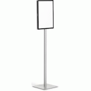 Durable Support d'information au sol Info Stand Basic A3, 1 pièce, art. No. No. 501357 - gris métal 501357