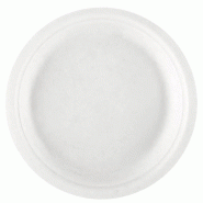 García de Pou Assiette jetable ''bionic'' - Ø 18 - Blanc - x1000 - GARCIA DE POU - blanc 8420499125176