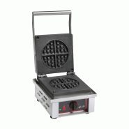 Gaufrier forain électrique - diamètre 185 mm - simple alimentation ... - P19072