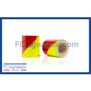 Kit de 2 rouleaux balisage rouge/jaune classe B pour véhicules - 9m x 141mm Kit de 2 rouleaux balisage rouge/jaune classe B pour véhicules - 9m x 141mm