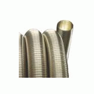 Mètre de flexible paroi intérieure lisse inox 316 L STARFLEX - Ø180 Mètre de flexible paroi intérieure lisse inox 316 L STARFLEX - Ø180