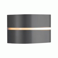 Nordlux Applique murale SIBELIS  Matière plastique Anthracite, H.12 - IP44 - E27 / Extérieur - gris 5704924017698