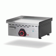 Plancha électrique ECO-CD lisse en CHROME - L460 | Mainho - ECOEM45CDUNI