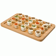 Planche bambou 32,5x26,5x1cm - par 1