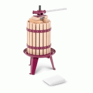 Pressoir de table hydraulique extracteur de jus mécanique à vis bois presse à fruit pomme jus vin raisin cidre 6 litres 14_0000321