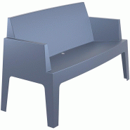 SIESTA EXCLUSIVE Canapé d’extérieur Box Gris foncé - gris plastique polypropylène SP-SI-063DG-1 SIESTA EXCLUSIVE Canapé d’extérieur Box Gris foncé - gris plastique polypropylène SP-SI-063DG-1