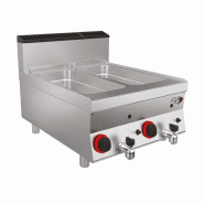 SOFRACA Sofrachef - Top Friteuse 8 + 8 L Gaz - Réf:7SFT88G - 7SFT88G
