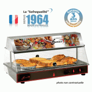 SOFRACA Vitrine Chauffante Gn 1/1 Avec Bloc Lumineux - 1 Etage - Réf:N60 - N60