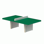 Table ping-pong en béton