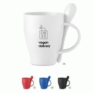 Tasse avec cuillère 300 ml mo6255-03 Tasse avec cuillère 300 ml mo6255-03