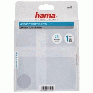 Hama Etui à CD Slim 00051275 1 CD/DVD/Blu-Ray transparent, noir