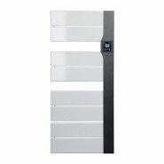 BALICA sèche-serviettes statique 650W Blanc et Anthracite - Intuis - M109222 BALICA sèche-serviettes statique 650W Blanc et Anthracite - Intuis - M109222