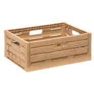 BL4316WAL - Bac Plastique pliable Simili Bois - 400x300 BL4316WAL - Bac Plastique pliable Simili Bois - 400x300