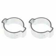 Collier de serrage à 2 oreilles Ø14-17mm (x2) Collier de serrage à 2 oreilles Ø14-17mm (x2)