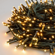 Guirlande 1000 Mini LED blanc chaud deux teintes 70m 7 modes Lotti - jaune 8024199074835