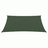 Helloshop26 - Voile toile d'ombrage parasol 160 g/m² PEHD 3/4 x 3 m vert foncé 02_0009421 - vert 3000508882723