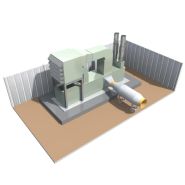 Insonorisation de turbine industrielle