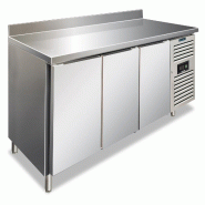 KLIMAITALIA La Pasticceria 3 ptes inox réfrigéré, ventilation température dégivrage automatique tropicalisée +2°C/+8°C mesure LxLxH 202x80x96