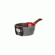 Mamù Casserole avec poignée à induction extra épaisse 16 cm FASINCAS1MXXXX16 - gris aluminium FASINCAS1MXXXX16