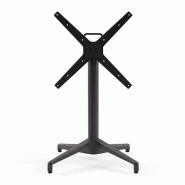 Modèle MOON-L BASE 67 cm pour table de bar pliante anthracite H74 cm pour extérieur - gris 988