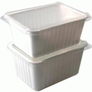 Packnwood FHC - 600Pcs - Barquette plastique PP micro-ondable 192x137x100mm 1800ml - blanc plastique FHC209CLBP2000 Packnwood FHC - 600Pcs - Barquette plastique PP micro-ondable 192x137x100mm 1800ml - blanc plastique FHC209CLBP2000
