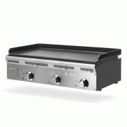 Plancha électrique ECO-LINE lisse en ACIER bruni - L900 | Mainho - ELP93EMN