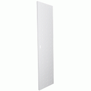 Porte droite et porte gauche avec charnières et poignées - 600x41,2x2400mm - bla Porte droite et porte gauche avec charnières et poignées - 600x41,2x2400mm - bla
