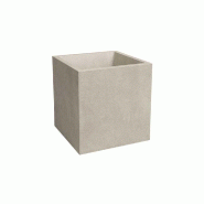 Pot de fleur Sydney PLASTIC granulés plastiques Crème 30 cm ARTEVASI - beige plastique 5600442852912 Pot de fleur Sydney PLASTIC granulés plastiques Crème 30 cm ARTEVASI - beige plastique 5600442852912