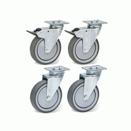 SOFRACA kit 4 roulettes pour saladette - réf:k4rst - k4rst SOFRACA kit 4 roulettes pour saladette - réf:k4rst - k4rst