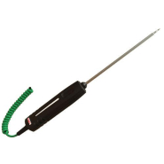 Sonde de température thermocouple K de piquage/pénétration -40/+250°C, 30 cm, poignée et câble spiralé - KIMSPK300 - Kimo Sauermann_0