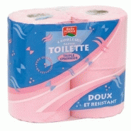4 rouleaux de papier toilette triple épaisseur